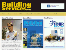 Tablet Screenshot of buildingservicesnews.com